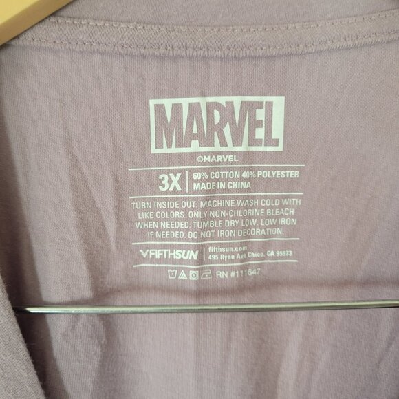 Marvel Womens Top 3X Plus Tee Leia Graphic Future of Galaxy is Female NOV178E - Picture 7 of 8